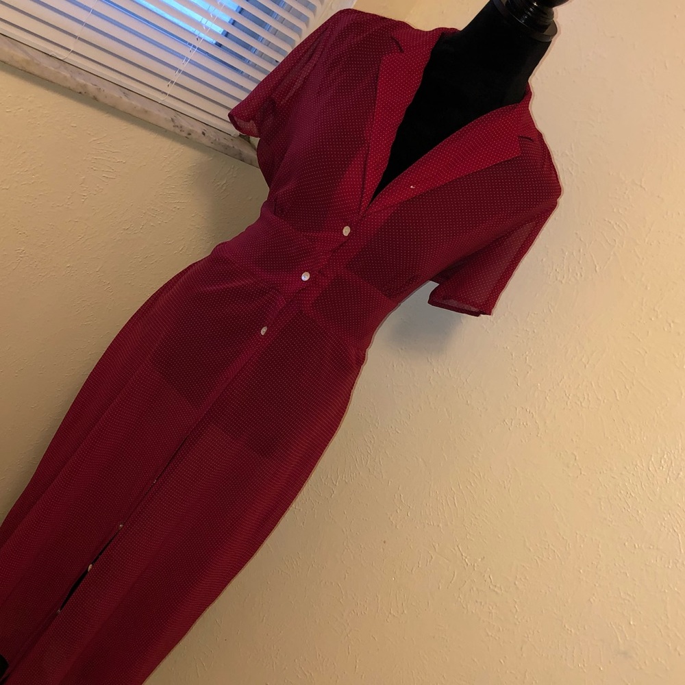 Vintage red dress